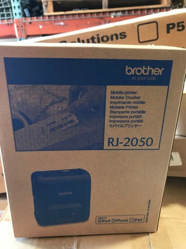 Máy in nhãn di động Brother RJ-2050