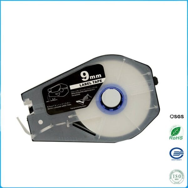Nhãn in Canon PT-1109W | 9mm nền Trắng
