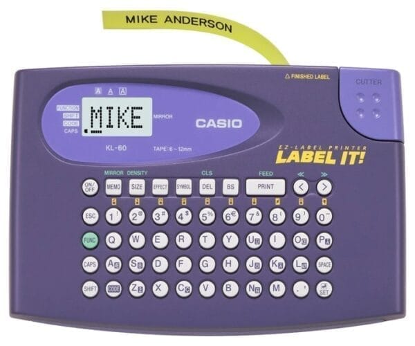 Máy in nhãn CASIO KL-60