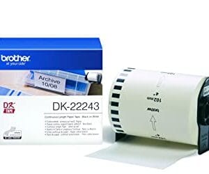 Nhãn in DK-22211 | 29mm x 15.2m | Decal Film Trắng
