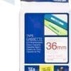 Nhãn in Brother TZe-262 | 36mm x 8m | Chữ Đỏ trên nền Trắng 1