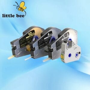 Nhãn in Canon TM-LBC4W | 4mm nền Trắng
