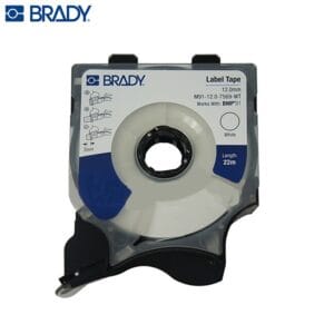 Nhãn in Brady BMP91 | 6mm x 22m | Nền Trắng