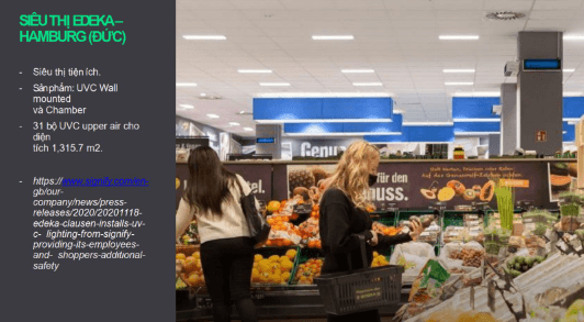 Đèn khử trùng Philips UV-C áp tường