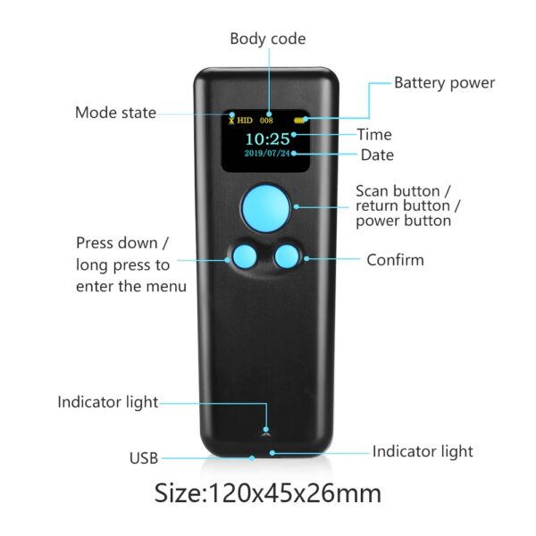 Máy quét Mã vạch VP-DM8