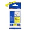 Nhãn in Brother Siêu Dẻo TZe-FX631 | 12mm x 8m | Chữ Đen trên nền Vàng 1