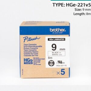 Nhãn in Brother HGe-611V5