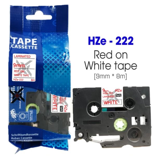 nhan in hze 222 9mm x 8m chu do tren nen trang 1