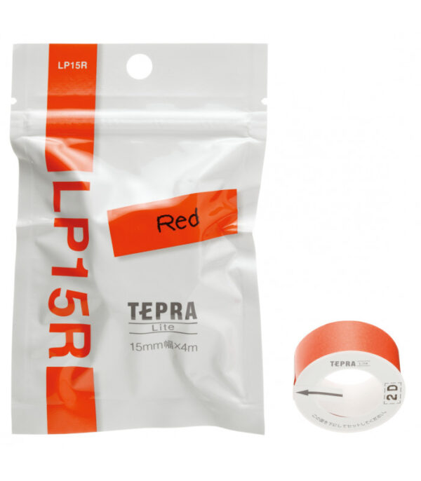 nhan in tepra lite lp15r 15mm x 4m mau do