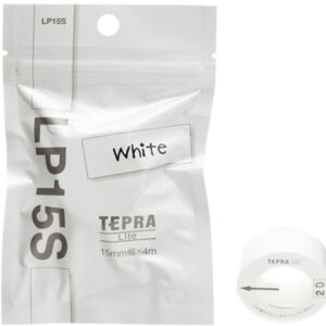 Nhãn in TEPRA LITE LP15S | 15mm x 4m | Màu Trắng