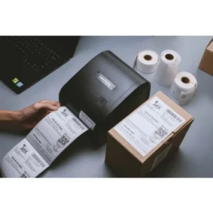 aimo d550 pro 203dpi may in ma vach in tem phu in don hang shopee lazada tiki 3