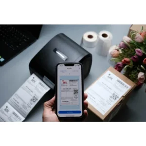 aimo d550 pro 300dpi may in ma vach in tem phu in don hang shopee lazada tiki 4