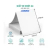Giấy in nhiệt khổ A4 - dạng liên kết, chính hãng AIMO, KT-ZD1-RMSG10-A4M8