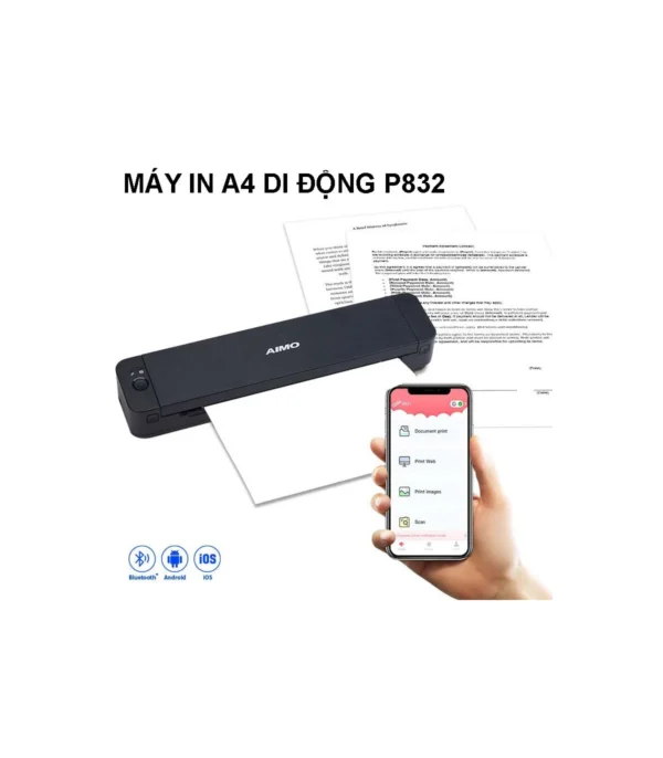 may in kho a4 di dong p832 a4 usb c bluetooth pin 2000mah 1