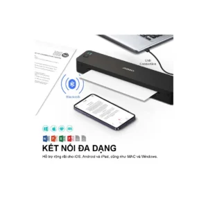 Máy in di động P832 (A4, giấy thường, in ribbon, Bluetooth/USB-C)