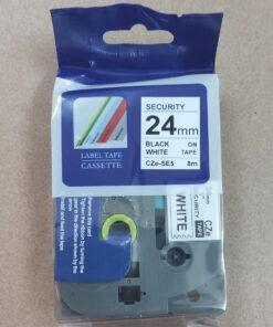 Nhãn in An ninh CZe-SE5 | 24mm x 8m | Chống bóc