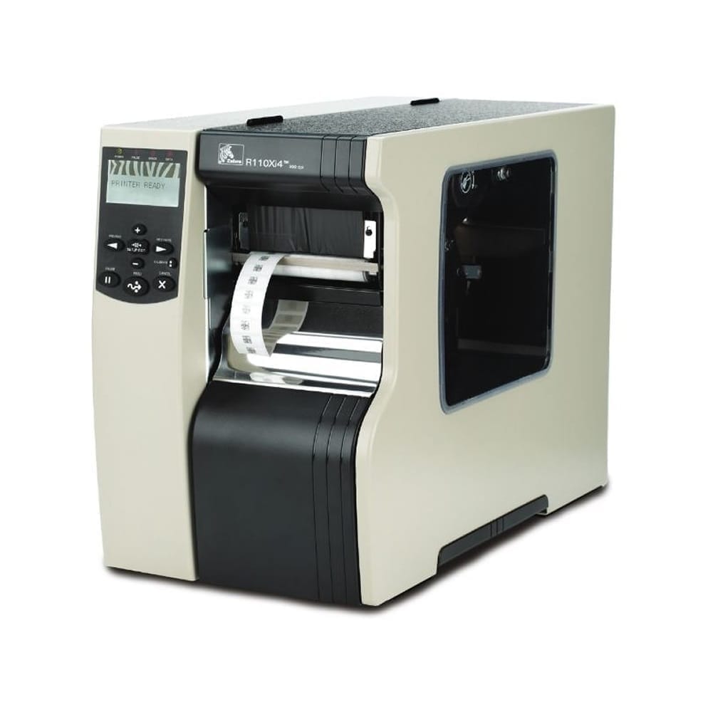 Máy in Mã vạch Zebra 110Xi4 300dpi 1 Máy in Mã vạch Zebra 110Xi4 300dpi