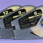 Nhãn in Canon TM-LBC4Y | 4mm nền Vàng