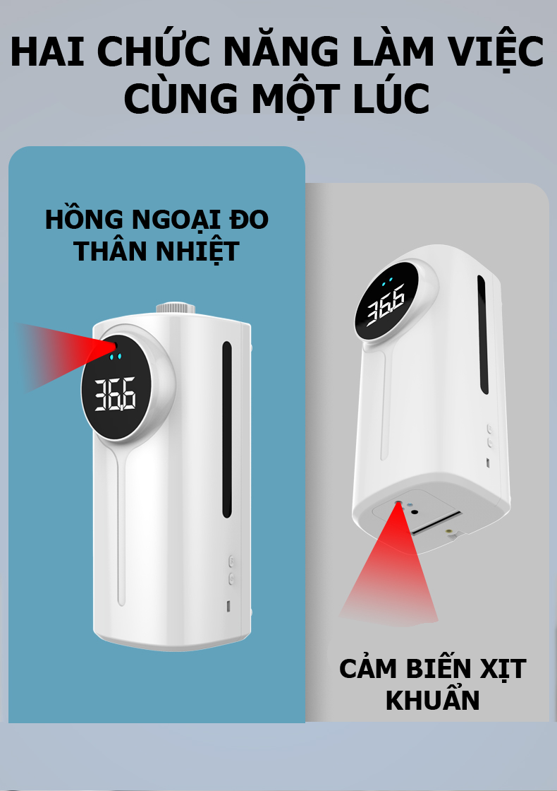 MÁY ĐO THÂN NHIỆT VÀ XỊT KHUẨN K9 PRO DUAL 5 6297e4c67f40c3d4bd8d9155ded0a45f