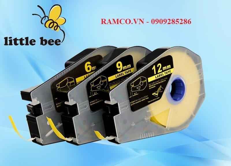 Nhãn in Canon TM-LBC12Y | 12mm nền Vàng 1 Nhãn in Canon TM-LBC12Y | 12mm nền Vàng