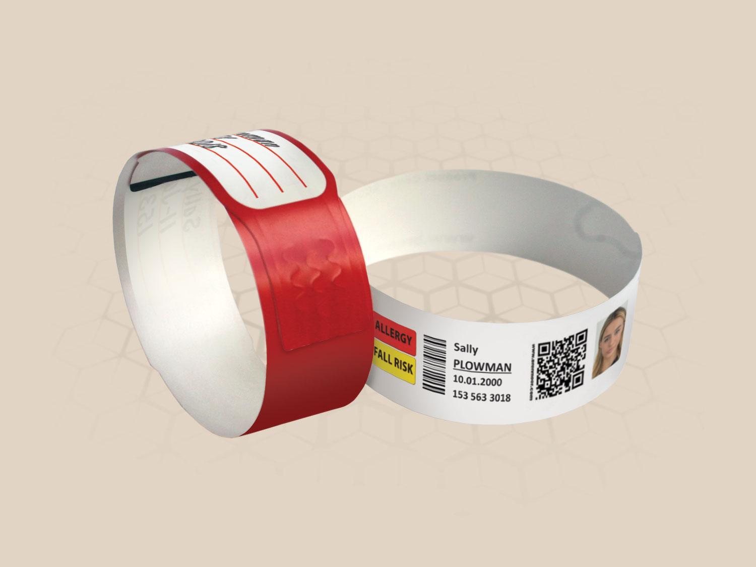 Vòng đeo tay bệnh viện dành cho người lớn tự dán ECO25-WRITE viết tay 25mm 1 Vòng đeo tay bệnh viện dành cho người lớn tự dán ECO25-WRITE viết tay 25mm