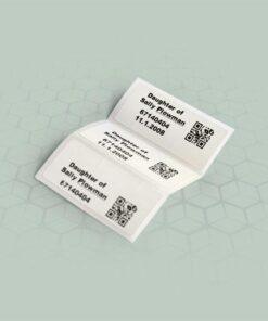 Nhãn INFA-LABEL 17mm cho vòng đeo tay bệnh viện nhi viết tay kiểu cũ