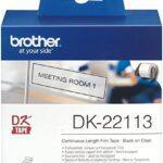 Nhãn in DK-22213 | 62mm x 15.2m | Decal Film Trong suốt
