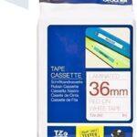 Nhãn in Brother TZe-262 | 36mm x 8m | Chữ Đỏ trên nền Trắng