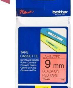 Nhãn in Brother TZe-551 | 24mm x 8m | Chữ Đen trên nền Xanh dương