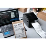 AIMO D550 (203dpi), Máy in mã vạch, in tem phụ, in đơn hàng Shopee, Lazada, Tiki