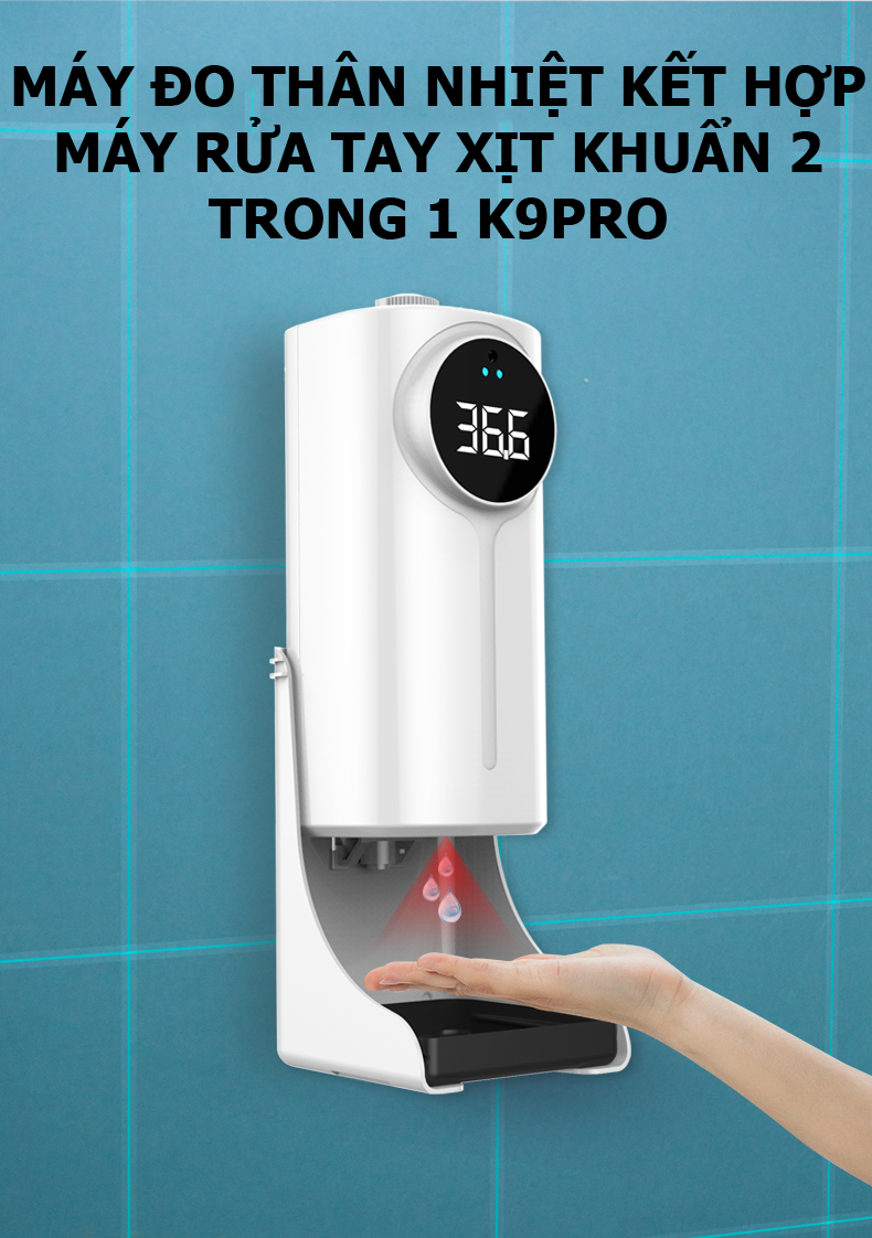 MÁY ĐO THÂN NHIỆT VÀ XỊT KHUẨN K9 PRO DUAL 2 b53742462839138b332d7e7005019ac5