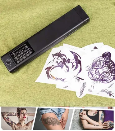 Máy in hình xăm di động M08F 1 Máy in hình xăm di động M08F