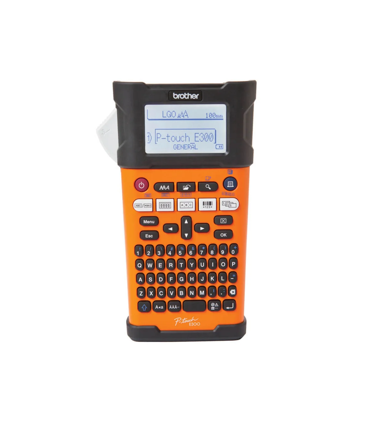 Hướng Dẫn Sử Dụng Máy In Nhãn Brother PT-E300VP Chi Tiết 16 Bàn phím độc lập và màn hình Brother PT-E300VP