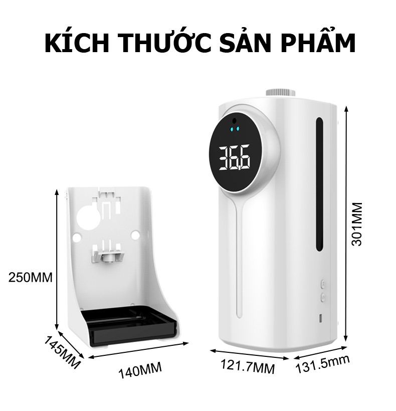MÁY ĐO THÂN NHIỆT VÀ XỊT KHUẨN K9 PRO DUAL 13 c249fc4fb217522e02549f695fe876fc