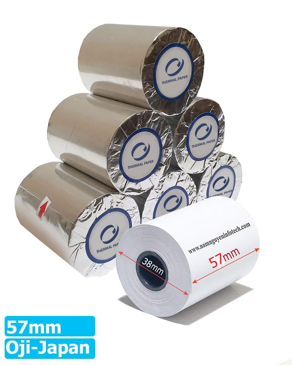 Giấy in hóa đơn Oji K57x38 1 Giấy in hóa đơn Oji K57x38