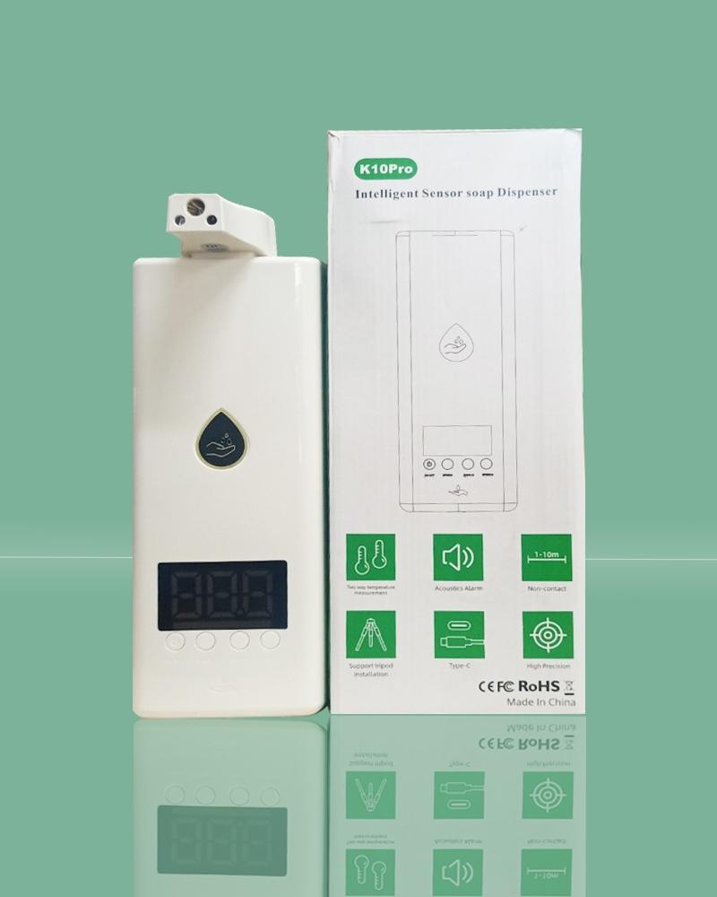 Máy đo thân nhiệt và xịt khuẩn K10 Pro Plus 1 Máy đo thân nhiệt và xịt khuẩn K10 Pro Plus