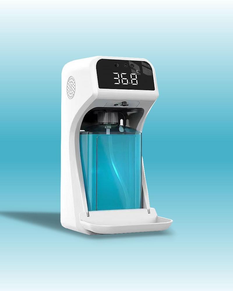 Máy đo thân nhiệt và xịt khuẩn tự động F12 1 Máy đo thân nhiệt và xịt khuẩn tự động F12