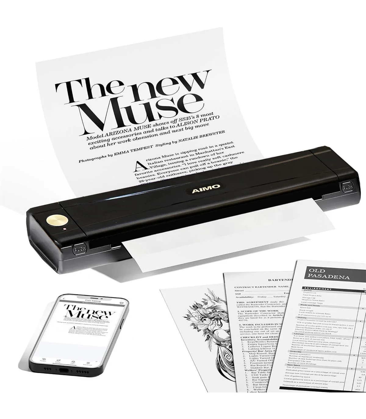 Máy in A4 di động M08E (A4, giấy nhiệt, không mực, Bluetooth/USB-C) 1 Máy in A4 di động M08E (A4, giấy nhiệt, không mực, Bluetooth/USB-C)