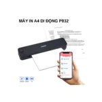 Máy in di động P832 (A4, giấy thường, in ribbon, Bluetooth/USB-C)
