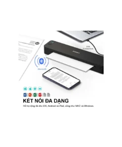 Máy in di động P832 (A4, giấy thường, in ribbon, Bluetooth/USB-C)