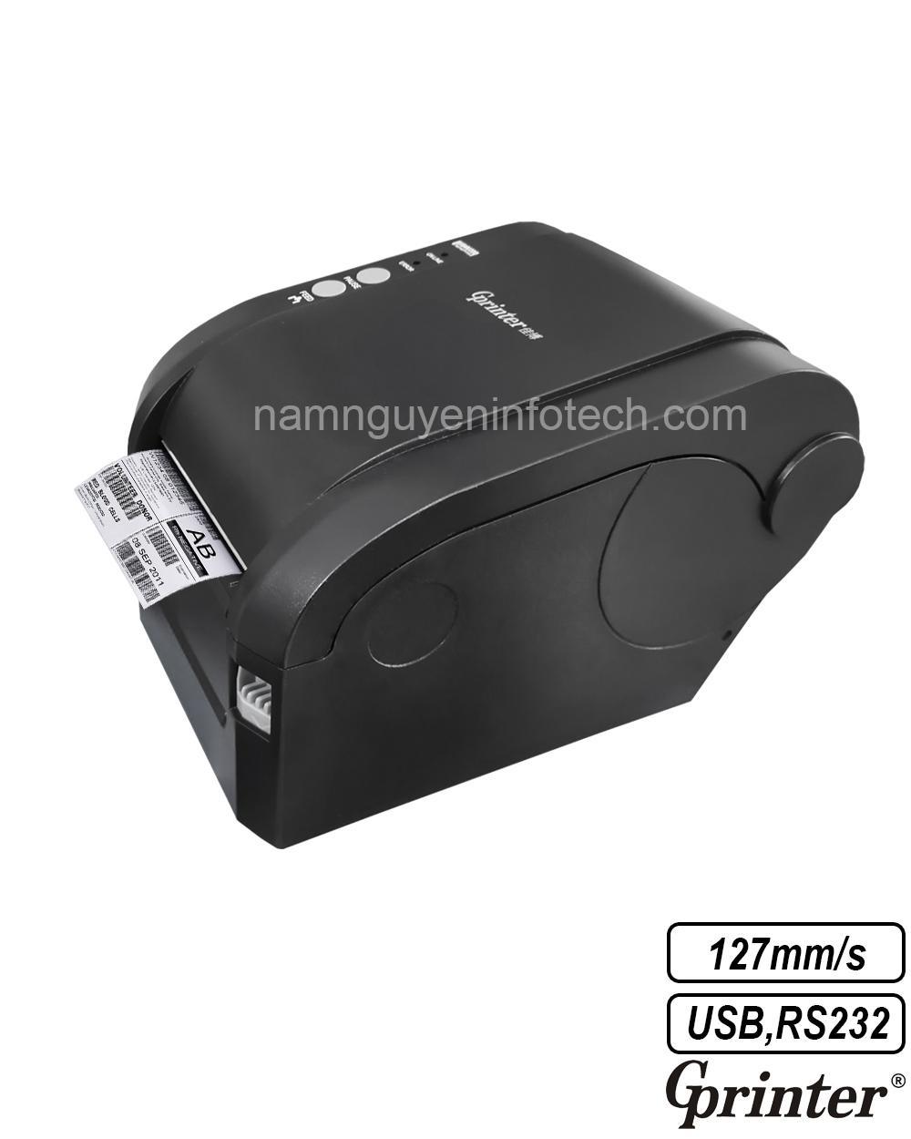 Máy in mã vạch Gprinter GP-3120TN 1 Máy in mã vạch Gprinter GP-3120TN