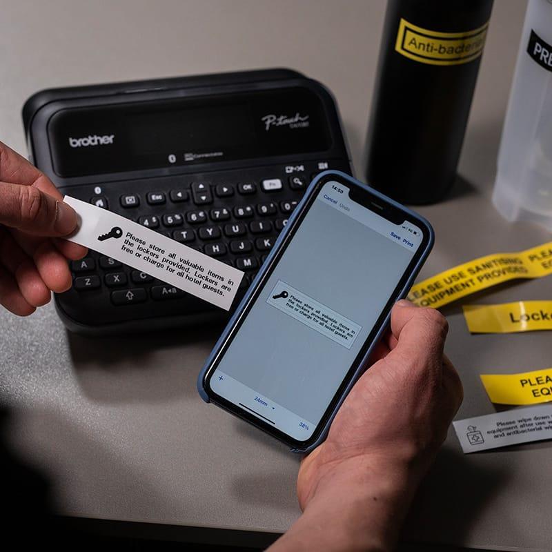 Máy in nhãn Brother PT-D610BT 2 Máy in nhãn Brother PT-D610BT - Ảnh 2