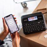 Máy in nhãn Brother PT-D610BT 6 may in nhan brother pt d610bt 2