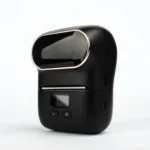 Máy in nhãn di động M110, Bluetooth, in qua app, màu đen