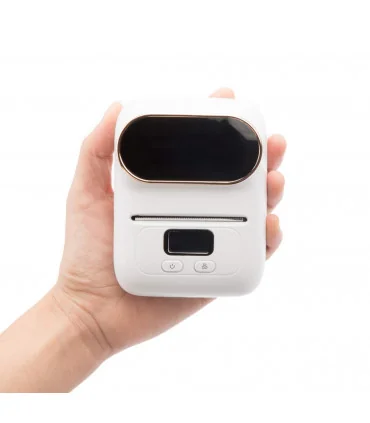 Máy in nhãn di động M110, Bluetooth, in qua app, màu trắng 6 Máy in nhãn di động M110, Bluetooth, in qua app, màu trắng