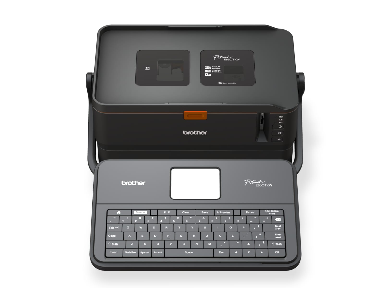 Máy in ống Brother PT-E850TKW 3 Máy in ống Brother PT-E850TKW - Ảnh 3