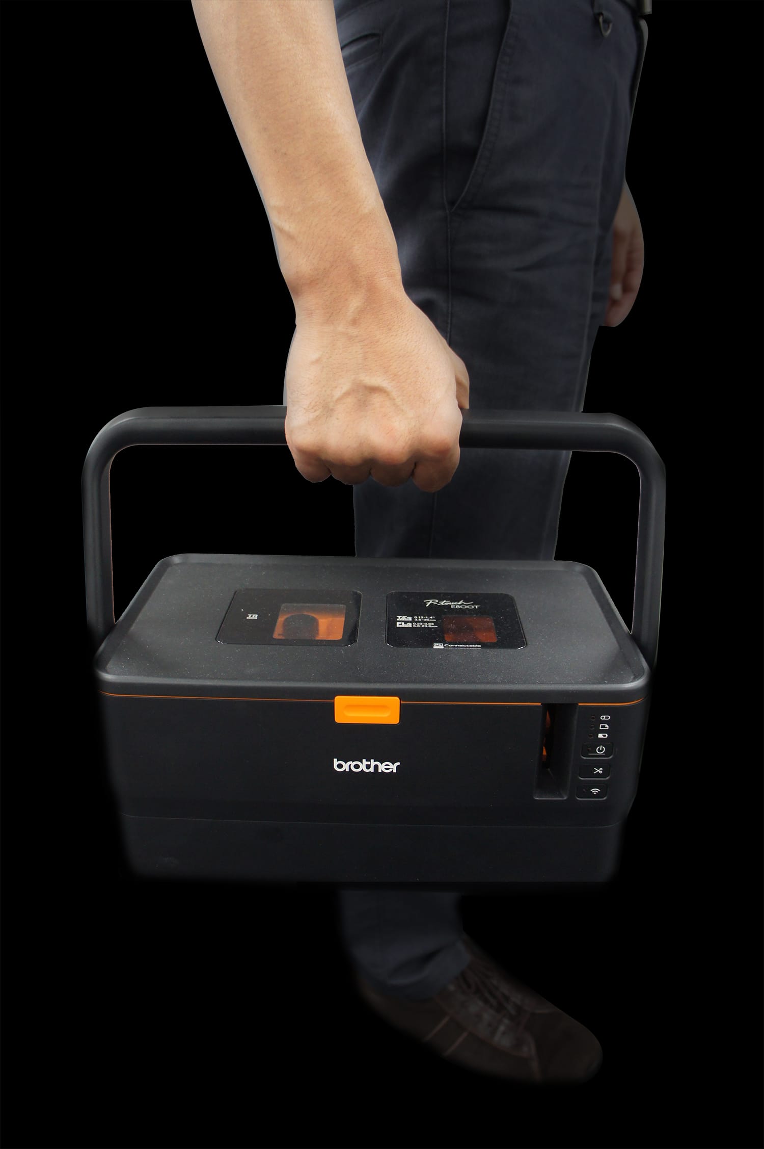 Máy in ống Brother PT-E850TKW 2 Máy in ống Brother PT-E850TKW - Ảnh 2