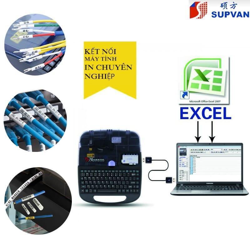 Máy In Ống Supvan TP-76E 1 Máy In Ống Supvan TP-76E