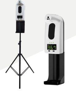 Máy đo thân nhiệt và xịt khuẩn/sát khuẩn V18 Pro
