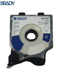 Nhãn in Brady BMP91 | 12mm x 22m | Nền Trắng
